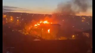 Avión ruso de combate se estrella contra una casa en Siberia y mueren sus dos tripulantes | VIDEO