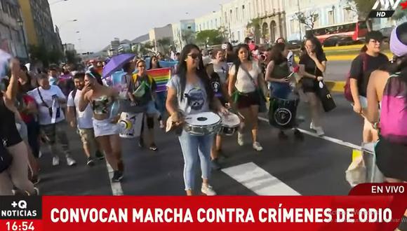 Las organizaciones de personas trans rechazaron los crímenes de odio y pidieron a las autoridades combatir a las mafias de cobro de cupos. (Foto: ATV+)
