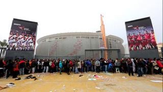 Perú-Uruguay: entradas para el partido ya no se venderán en el Nacional
