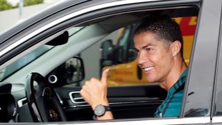 Con una enorme sonrisa: Cristiano Ronaldo volvió luego de 72 días a los entrenamientos con la Juventus
