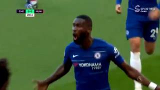 Chelsea vs. Manchester United: Rüdiger marcó el 1-0 para los 'Blues' en Stamford Bridge | VIDEO