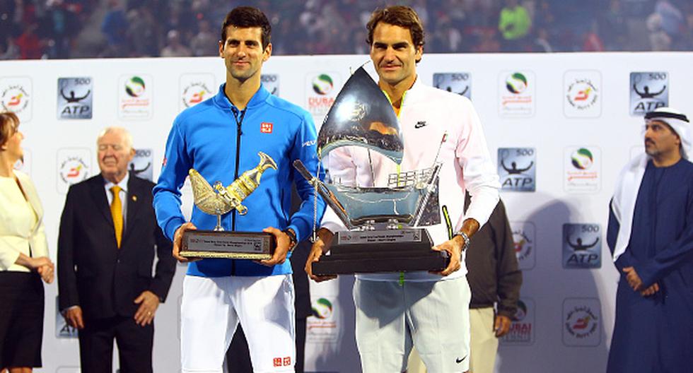 Novak Djokovic y Roger Federer serán protagonista de la gran final en Indian Wells. (Foto: Difusión)