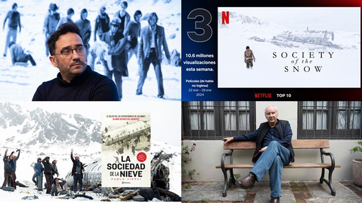 La sociedad de la nieve” y su éxito en Netflix: del libro de Pablo Vierci a  la película de J Bayona, THE SOCIETY OF SNOW, STREAMING, VIDEO, OSCAR