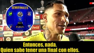 Paolo Guerrero desea enfrentar a Corinthians en final de la Copa Sudamericana