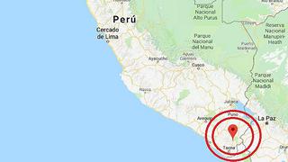 IGP sobre los cinco sismos en Tacna: “serían por la reactivación de fallas geológicas”