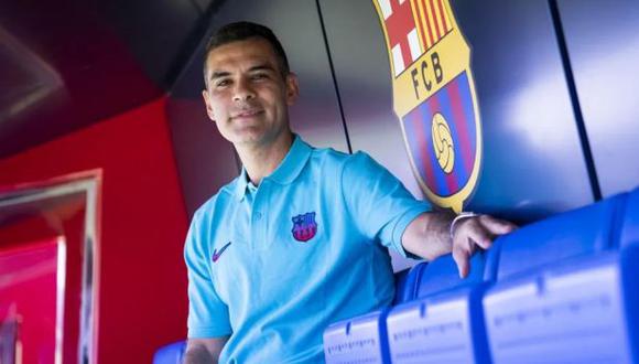 Rafael Márquez firmó contrato hasta el 30 de junio del 2024. (Foto: FC Barcelona)