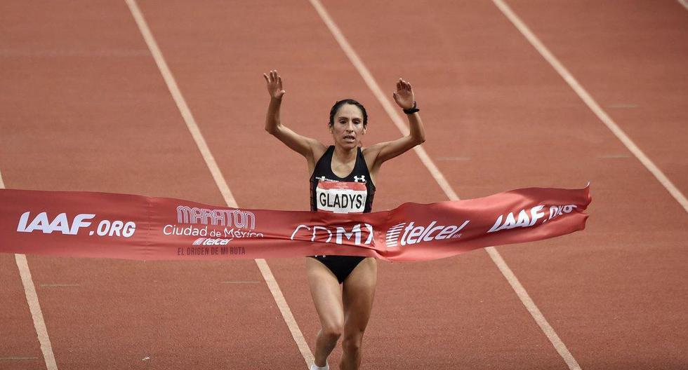 Gladys Tejeda consiguió la medalla de oro en la media maratón de los Juegos Bolivarianos. (Foto: Andina)
