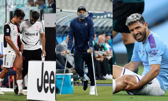 Los posibles ausentes por lesión para el regreso de la Champions League | Fotos: Agencias