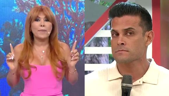Magaly Medina revela que Christian Domínguez le escribió a su reportera para saber si el ampay era suyo. (Foto: Captura de video)
