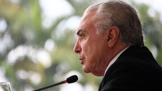 Temer, un presidente orgulloso de su impopularidad