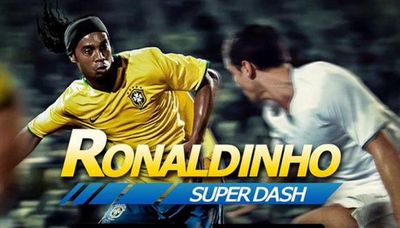 Twitter: Ronaldinho promociona su nuevo juego para móviles