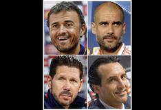 Guardiola, Luis Enrique, Emery y Sampaoli aspiran a mejor entrenador FIFA
