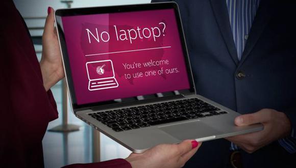 Aerolínea rentará laptops a afectados por prohibición de EE.UU.