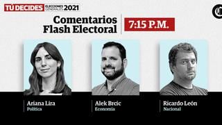 Elecciones 2021: El Comercio analizó los resultados del flash electoral 