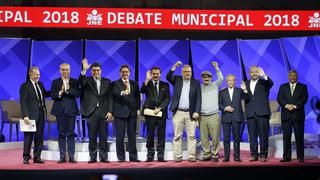 Debate municipal: los cinco momentos del segundo choque entre candidatos