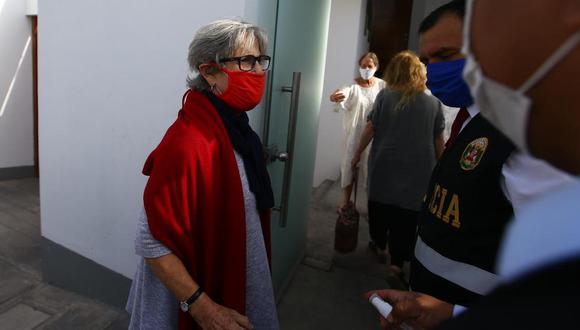 Tercer Juzgado de Investigación Preparatoria Nacional desestimó pedido para ampliar por un año más la medida contra la exalcaldesa de Lima. (Foto: El Comercio)