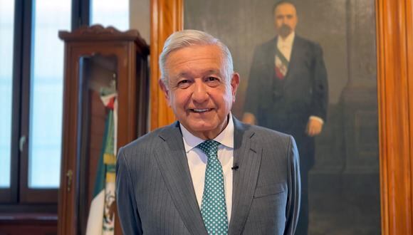 El presidente mexicano Andrés Manuel López Obrador en el Palacio Nacional, en Ciudad de México, México, el 26 de abril de 2023. (Foto de Presidencia de México / EFE)
