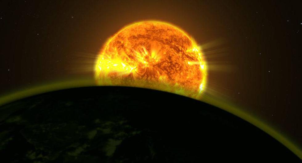 Una estrella y su exoplaneta. (Foto: NASA Goddard Space Flight Center)