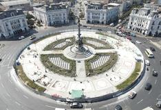 Plaza Dos de Mayo: el monumento a los héroes del combate recupera el aspecto que tenía en los años 20