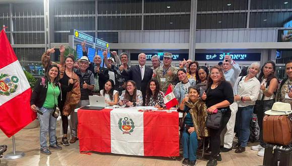 Peruanos regresan de Israel en medio de conflicto bélico. Foto: GEC