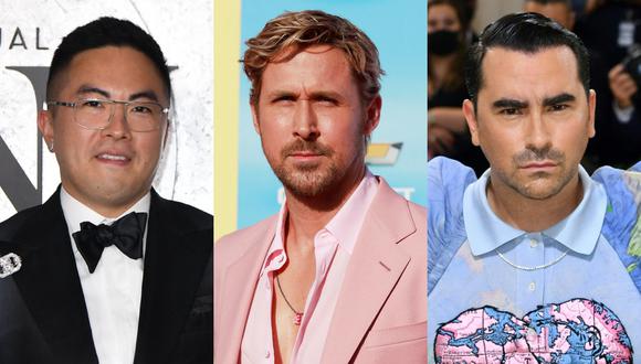 Bowen Yang y Dan Levy podrían haber sido Ken en "Barbie" junto a Ryan Gosling. (Fotos: AFP)