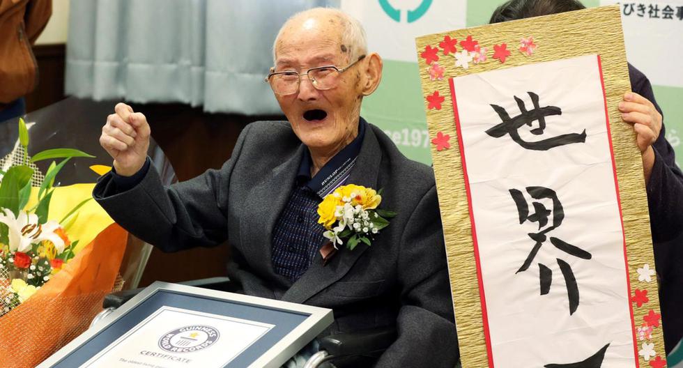 El japonés Chitetsu Watanabe, de 112 años, falleció a los pocos días de haber sido reconocido por la Guinness World Records. (EFE).