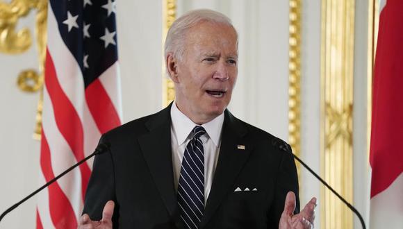 El presidente de Estados Unidos, Joe Biden, indicó que no es inevitable una recesión. (Foto AP/Evan Vucci).