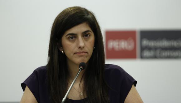 Este lunes 14 se verá moción de censura contra la ministra de Economía y Finanzas, María Antonieta Alva. (Foto: GEC)