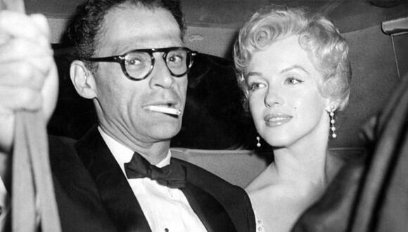 Marilyn Monroe y Arthur Miller se casaron el 29 de junio de 1956 en Nueva York (Foto: Getty Images)