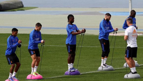 La situación de los jugadores de Real Madrid a días de medirse a Barcelona. (Foto: EFE)