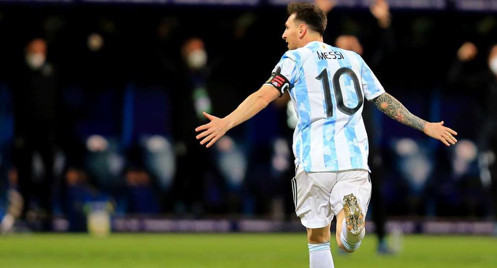 Un gran Leo Messi gana su segundo título con la Selección Argentina. (Foto: DAZN)