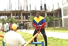 YouTube: Nicolás Maduro sorprende por jugar "sube y baja" (VIDEO)
