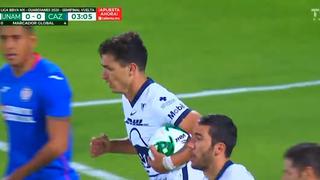 Cruz Azul vs. Pumas UNAM: Dinenno anotó el 1-0 por semifinales de la Liga MX | VIDEO