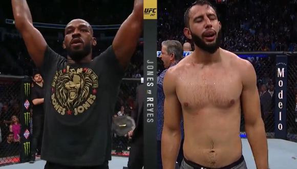 UFC 247: Jon jones venció a Dominick Reyes por decisión unánime y retuvo el título de peso semipesado. (Video: UFC)