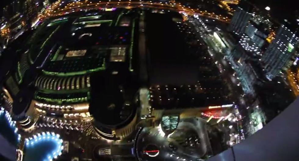 Dennis Borja Mallari compartió este video de su aventura desde el edificio en llamas en Dubái (Foto: Facebook)