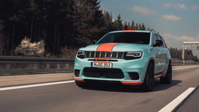 El Jeep Grand Cherokee Trackhawk Gulf está siendo ofrecido por GeigerCars a un precio de US$ 145 mil. (Fotos: GeigerCars).