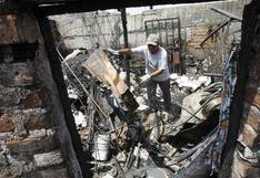 Damnificados de incendio en El Agustino reclaman instalación de hidrantes