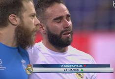 Real Madrid vs Atlético Madrid: Dani Carvajal se fue llorando de la cancha