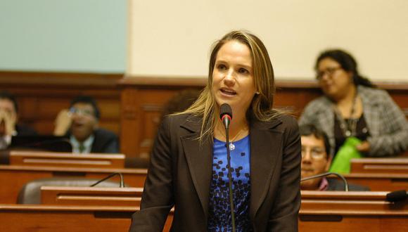 Luciana León es sindicada de ser el 'brazo político - legal' de Los Intocables Ediles. (Foto: GEC)