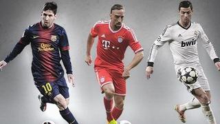 Ribéry competirá con Messi y Cristiano por ser el mejor jugador de Europa