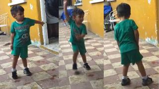 Niño asombra a todos por bailar 'Thriller' al mismo estilo de Michael Jackson | VIDEO