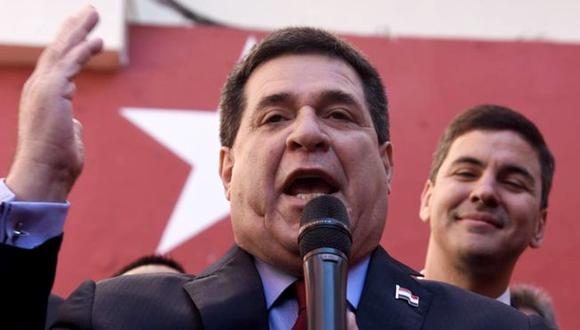 Horacio Cartes, presidente de Paraguay. (Foto: AFP)