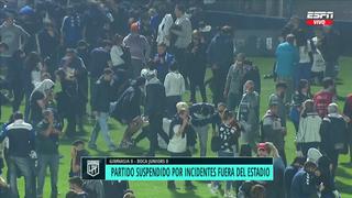 Falleció hincha de Gimnasia durante los incidentes afuera del estadio