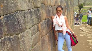 Milett Figueroa recarga energías en Machu Picchu
