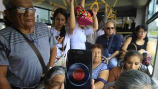 Pasajeros ‘arden’ en los buses del Metropolitano