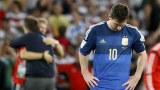 La tristeza y decepción de Messi luego de perder el Mundial