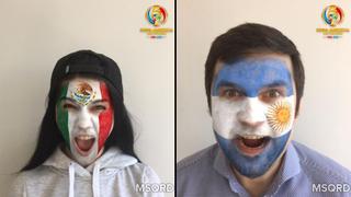 Facebook lanzó filtros de máscaras para Copa América Centenario
