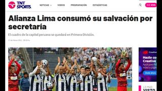 Alianza Lima: así informan los medios internacionales el fallo del TAS a favor de los íntimos | FOTOS