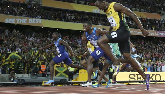 Usain Bolt perdió en su última carrera de 100 metros planos: Gatlin lo venció. (Foto: Agencias)