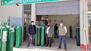 Huancavelica: 42 balones de oxígeno fueron donados a la provincia de Huaytará